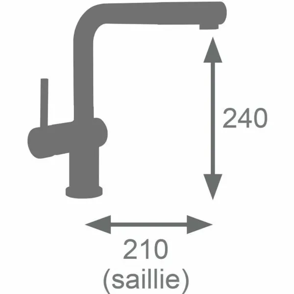 Mixer Tap Edouard Rousseau SQUARE