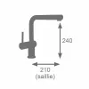 Mixer Tap Edouard Rousseau SQUARE