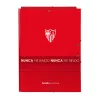 Папка Sevilla Fútbol Club Красный A4