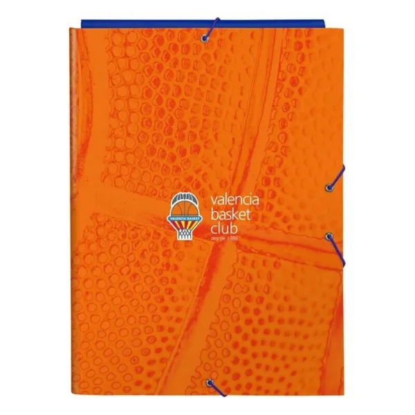 Kansio Valencia Basket M068 Sininen Oranssi A4