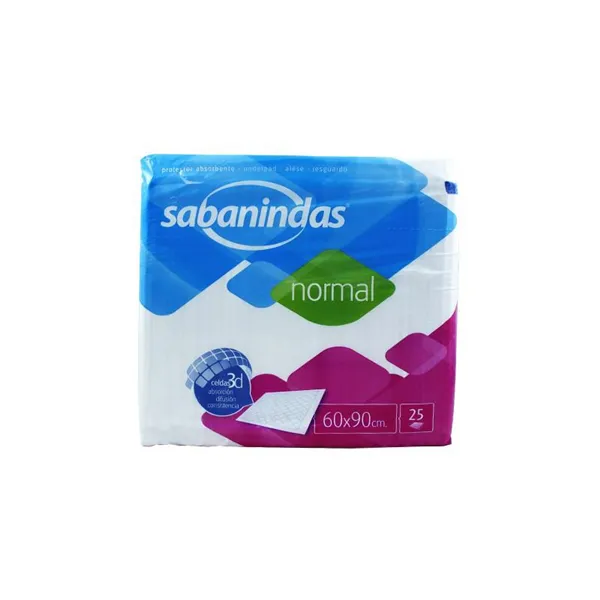 Sabanindas Normal 60x90 25 Unidades