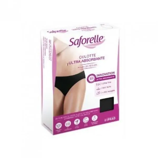 Saforelle Ultra Absorbent Short Black Size M