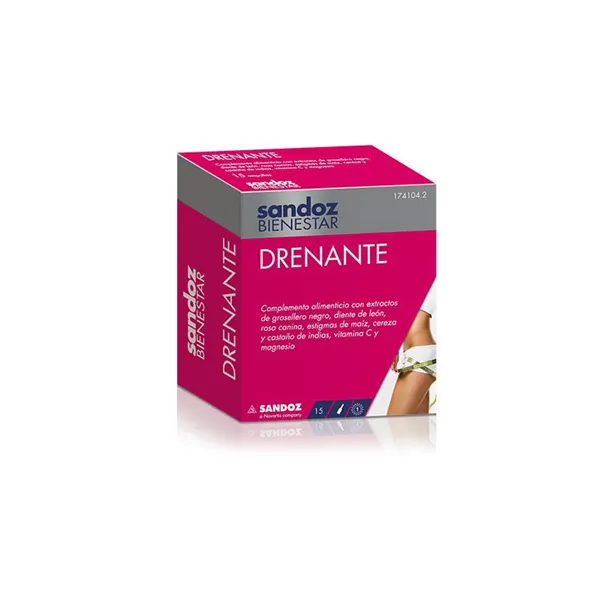 Sandoz Bienestar Drenante 15ampollas