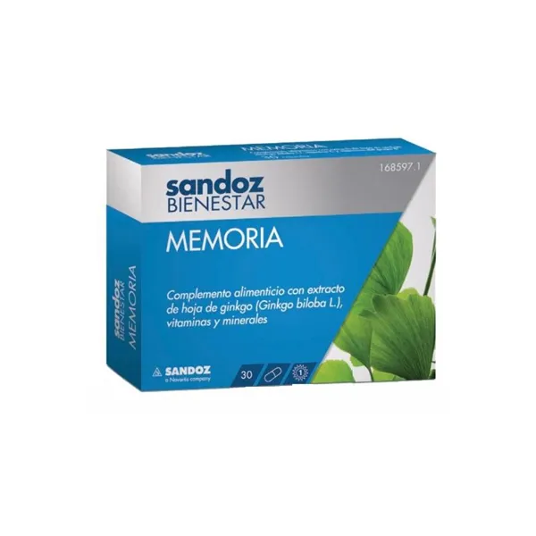 Sandoz Bienestar Memoria 30caps