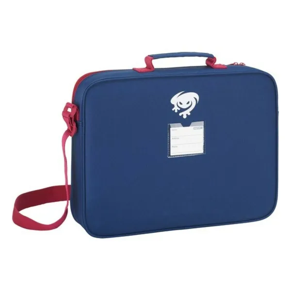 Skolas soma Levante U.D. Zils Dziļi Sarkans (38 x 28 x 6 cm)