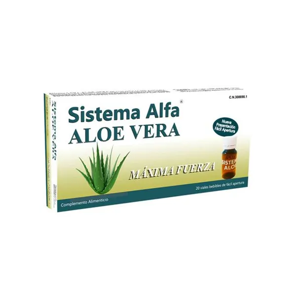 Pharma Otc Alpha Aloe Vera System 20 Amp