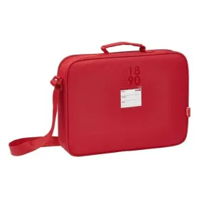 Skolas soma Sevilla Fútbol Club Sarkans (38 x 28 x 6 cm)