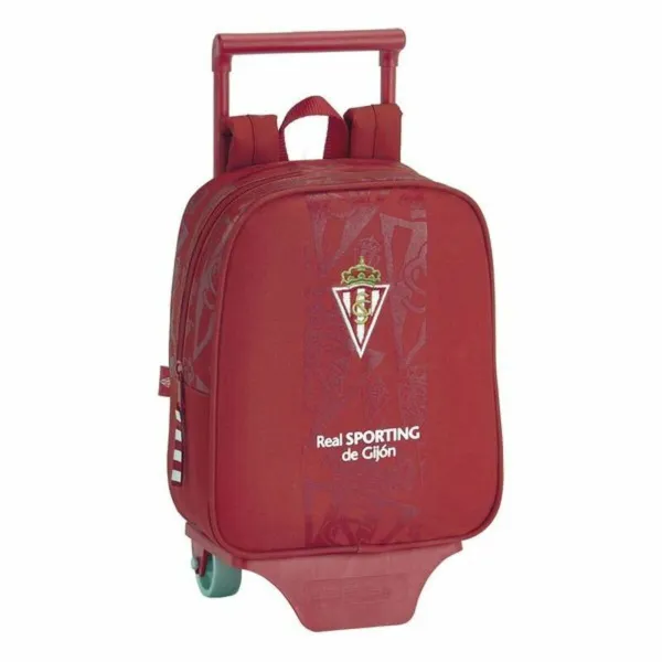 Ratastega koolikott 805 Real Sporting de Gijón 611972280 Punane