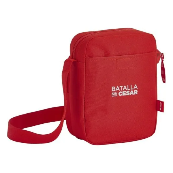 Shoulder Bag Real Sporting de Gijón 611971385 Red 16 x 22 x 6 cm