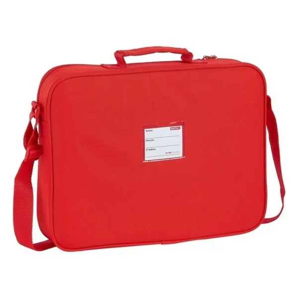 Skolas soma Sevilla Fútbol Club Sarkans (38 x 28 x 6 cm)