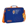 Koulusalkku Valencia Basket Sininen Oranssi (38 x 28 x 6 cm)