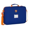 Koulusalkku Valencia Basket Sininen Oranssi (38 x 28 x 6 cm)