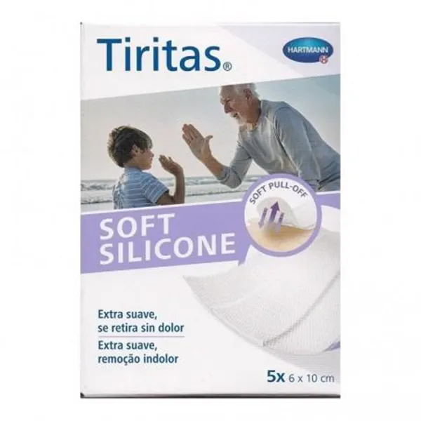 Soft Silicone Plasters 2 Sizes Dressings 8 Units Hartmann