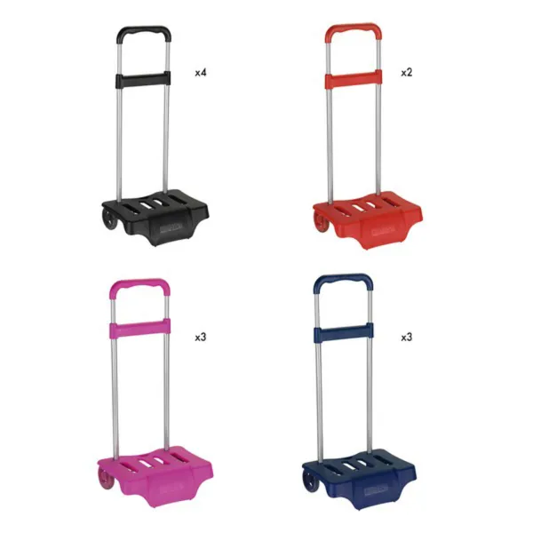 Reppu pyörillä Safta 30 x 85 x 23 cm (12 uds)