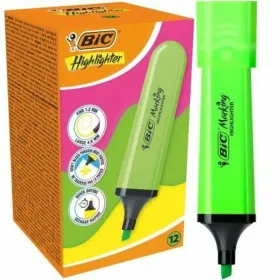 Fluorescent Marker Set Bic 517964 Green