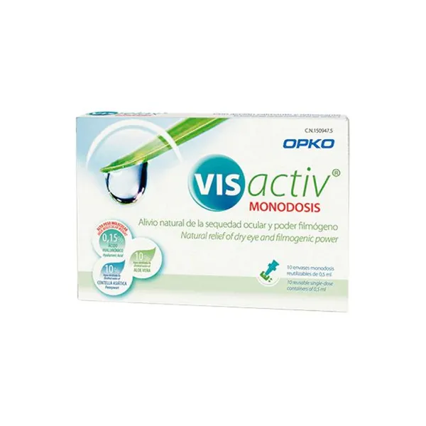 Pharmadiet Master Diet Vis Activ Eye Drops 10 Monodose