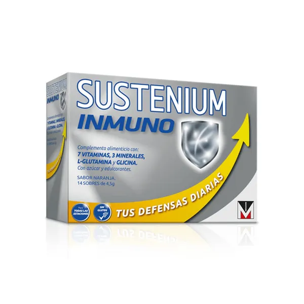 Sustenium Immuno Food Supplement Orange Flavor 14 Sachets