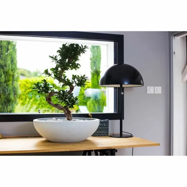 Taimepott EDA Ø 59 cm Valge Plastmass Ringjas
