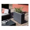 Stiklainis EDA Antracito Plastmasinis