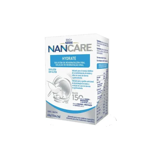 Nestlé NanCare Hydrate 4,5gr 10 Sobres