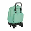 Skolas mugursoma ar riteņiem Compact BlackFit8 M918 Tirkīzs 33 X 45 X 22 cm