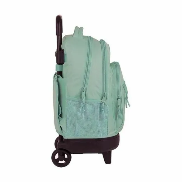 Skolas mugursoma ar riteņiem Compact BlackFit8 M918 Tirkīzs 33 X 45 X 22 cm