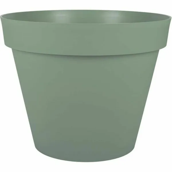 Taimepott EDA Ø 60 cm Roheline Plastmass Ümmargune