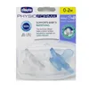 Chicco PhysioForma Mini Soft Blue Silicone Suck 0-2Meses 2 Units