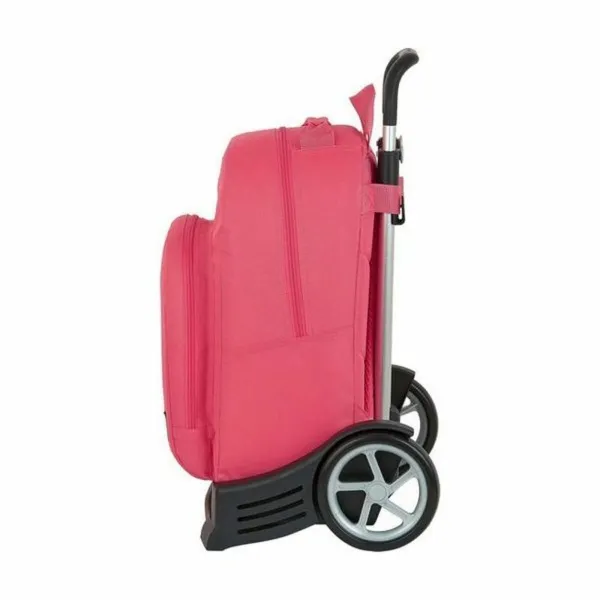 Skolas mugursoma ar riteņiem Evolution BlackFit8 M860A Rozā (32 x 42 x 15 cm)