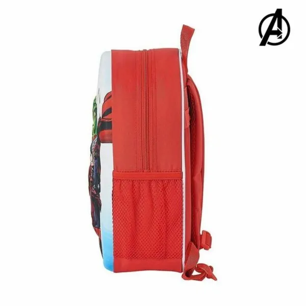 3D Child bag The Avengers Red