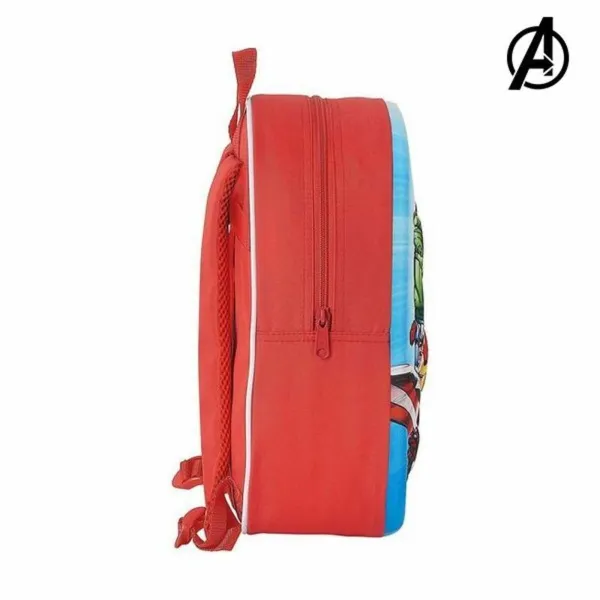 3D-Laste seljakott The Avengers Punane
