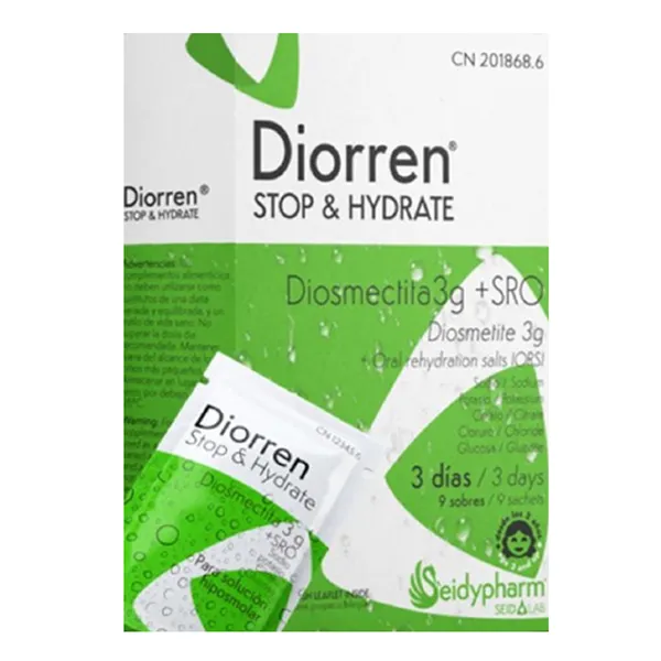 Diorren Stop & Moisturise 9 Sachets