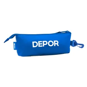 Pussukka R. C. Deportivo de La Coruña Sininen Valkoinen (20 x 8.5 x 5 cm)