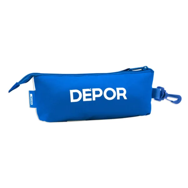 Ceļasoma R. C. Deportivo de La Coruña Zils Balts (20 x 8.5 x 5 cm)