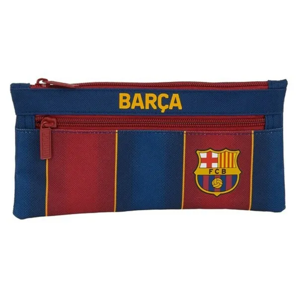Ceļasoma F.C. Barcelona M029 Sarkanbrūns Tumši Zils (22 x 11 x 1 cm)
