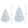 CT0050 Искусственная рождественская елка белая 150 см
