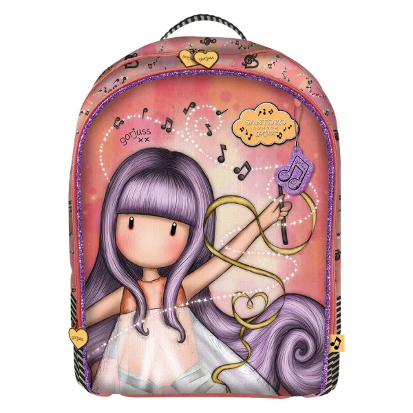 Koululaukku Little Dancer Gorjuss Little dancer Lohi (32 x 45 x 13.5 cm)