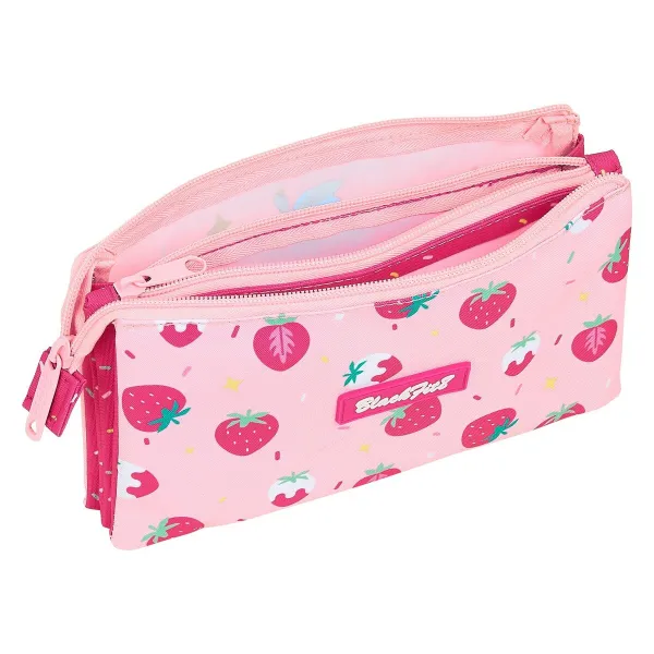 Тройной пенал Berry Brillant BlackFit8 Berry brilliant Розовый 22 x 12 x 3 cm