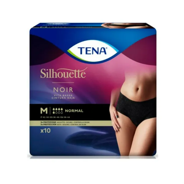 Tena Silhouette Normal Black M 10U