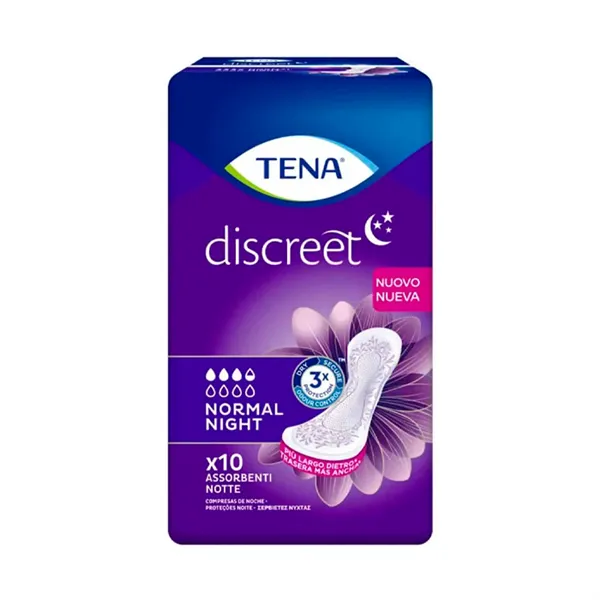 Tena Discreet Normal Night 10U 