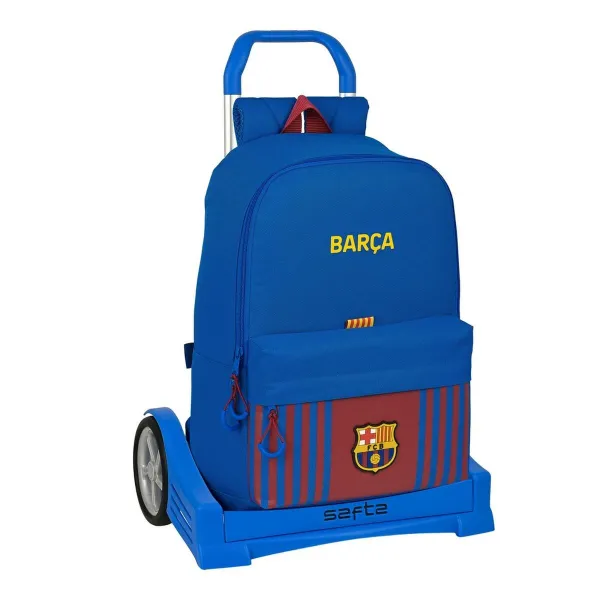 Skolas mugursoma ar riteņiem F.C. Barcelona