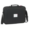 Skolas soma Atlético Madrid Melns (38 x 28 x 6 cm)