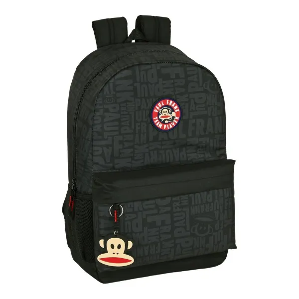 Skolas soma Paul Frank Team player Melns 30 x 46 x 14 cm