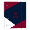 Gredzenveida stiprinājums F.C. Barcelona Corporativa A4 Zils Sarkanbrūns (27 x 32 x 3.5 cm) (35 mm)