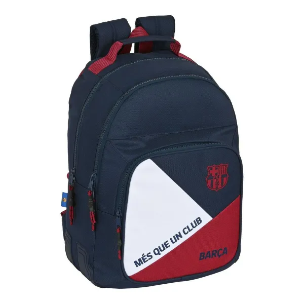 Koululaukku F.C. Barcelona Sininen Punaruskea (32 x 42 x 15 cm)