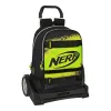 Mokyklinė kuprinė su ratukais Nerf Neon Juoda Lima (31 x 44 x 17 cm)