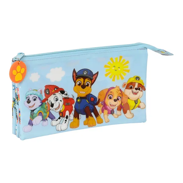 Mokyklinis dėklas The Paw Patrol Sunshine Mėlyna (22 x 12 x 3 cm)
