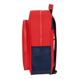 Skolas soma RFEF Sarkans Zils (32 x 38 x 12 cm)