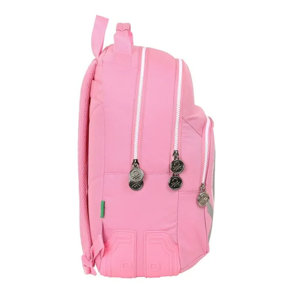 Школьный рюкзак Benetton Розовый (32 x 42 x 15 cm)