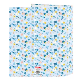 Rengaskansio Moos Lovely Sininen A4 27 x 33 x 6 cm